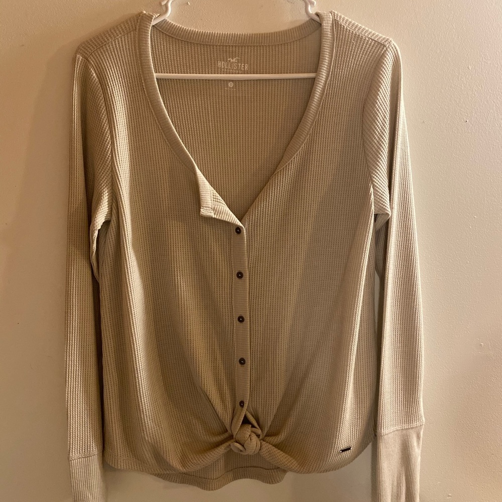 Hollister Girls Ribbed Long Sleeve